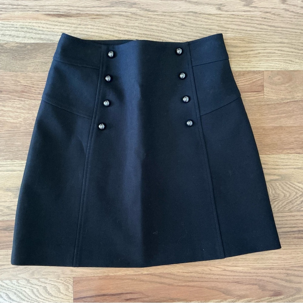 Karen Miller Essential Techno Woven Skirt Size 4 Black